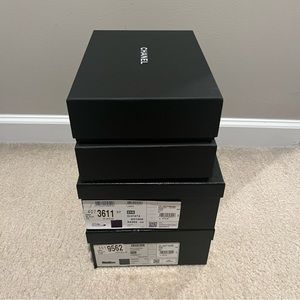 4 Chanel boxes for Shoes and Accessories Bags